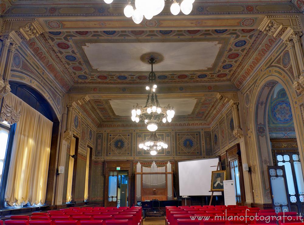 Milan (Italy) - Concert hall of House Verdi